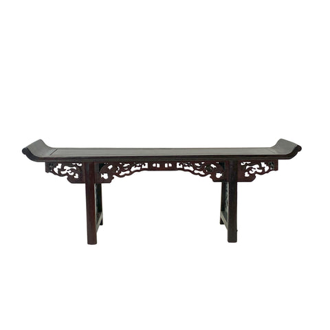 chinese miniature art - miniature altar table display stand