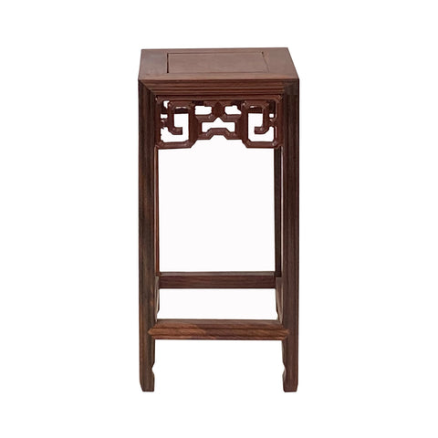 Square display stand - table top oriental display easel