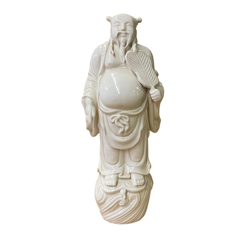 chinese white porcelain figure 