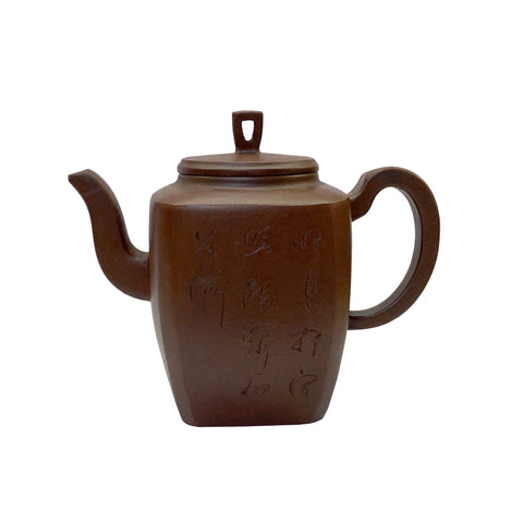 chinese zisha clay teapot