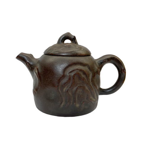 chinese zisha clay teapot display art - asian teapot art