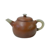 chinese clay teapot display art - asian teapot art 