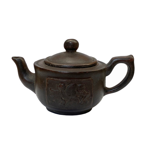 teapot - chinese zisha clay display art 