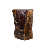 jojoba tree stem wood stool - asian stem wood side table