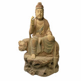 Kwan Yin  - Guan Yin on Lion - Manjushri  