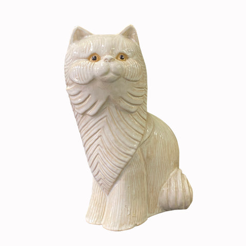 ceramic cat figure 