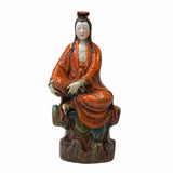porcelain kwan yin - Chinese Buddha statue - Chinese tara statue