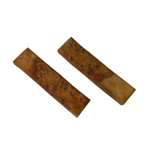 chinese natural wood bar paperweight art