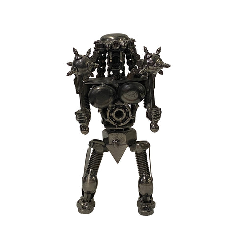 metal robot model figure