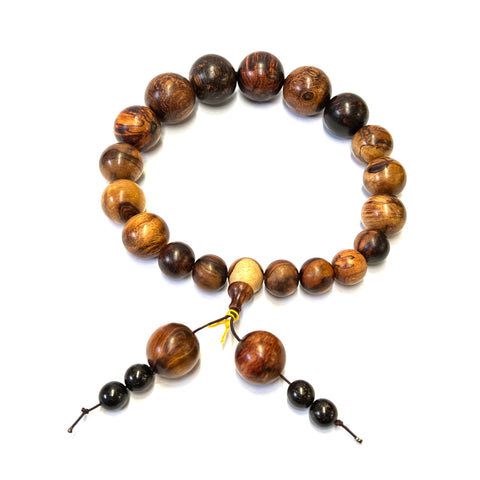 chinese rosewood beads prayer rosary 