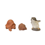 set of 3 ceramic animal figures