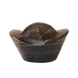 Ingot shape paperweight - Smoke quartz paperweight - Fengshui Ingot