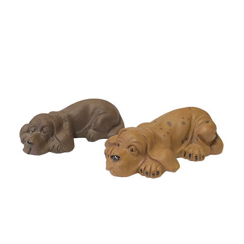 puppy dogs ceramic figure