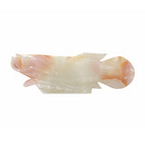 Jade stone fish - Chinese fengshui koi fish - arowana fish statue