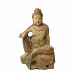 wooden guan yin  - kwan yin  - Chinese buddha statue