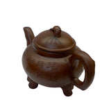 Chinese Handmade Yixing Zisha Clay Teapot With Artistic Accent ws2282S