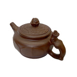 Chinese Handmade Yixing Zisha Clay Teapot With Artistic Accent ws2336S