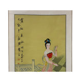 Chinese Color Ink TongStyle Lady Portrait Scroll Painting Wall Art ws2009S