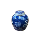 Chinese Hand-paint Dragon Cloud Blue White Porcelain Ginger Jar ws2820S