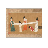 Chinese Calligraphy Ink Writing People Scenery Scroll Painting Wall Art ws2030S