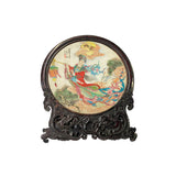 Chinese Chang'e Moon Autumn Lantern Rabbit Them Stone Plaque Display ws2307S