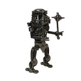 Pewter Nickel Color Metal Mechanic Robot Display Art Figure ws2029S