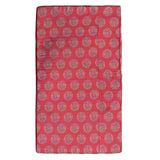 Chinese Oriental Red Silk Fabric Rectangular Long Seat Cushion Pad ws2522S