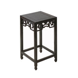 3.875" Chinese Brown Wood Square Tall Table Top Stand Display Easel ws2916AS