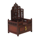 Chinese Rosewood Furniture Offering Shrine Miniature Display Art ws2674S