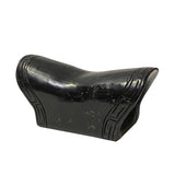 Chinese Oriental Stone Carved Pillow Shape Display Figure ws2686S