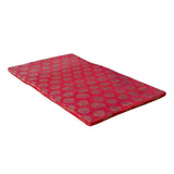 Chinese Oriental Red Silk Fabric Rectangular Long Seat Cushion Pad ws2522S