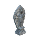 Chinese Stone Standing Multi-Hands Kwan Yin Tara Bodhisattva Statue cs7438S