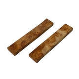 Chinese Pair Natural Wood Grain Patina Rectangular Paperweights ws2771S