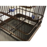 Quality Handmade Chinese Wood Square Shape Decorative Birdcage ws2149S