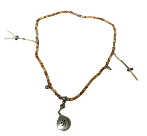 necklace - cypress beads - prayer rosary