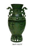 ancient metal vase