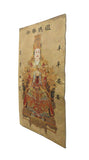 Chinese Mazu Goddess Buddha Loom Tapestry Art cs1120S
