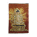 embroidery Buddha statue