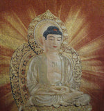 Chinese Shakyamuni Buddha Loom Tapestry Art cs1122AS