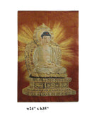 Chinese Shakyamuni Buddha Loom Tapestry Art cs1122AS