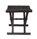 Chinese Handmade Small Wood Folding Stool cs11280S