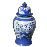 temple jar - general jar - blue white jar