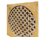 Chinese Handmade Rustic Flower Star Geometric Wood Panel cs1468S