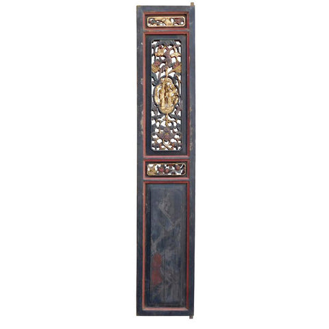 Chinese antique tall door panel