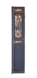 Chinese Gold Red Green Carving Wood Tall Panel cs1564S
