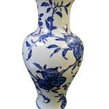 Oriental blue and white vase