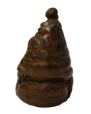 bamboo art - Chinese carving - Happy Buddha