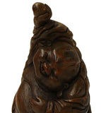 bamboo art - Chinese carving - Happy Buddha