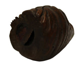 bamboo art - Chinese carving - happy buddha