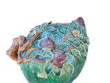 Ceramic Peach - Longevity - Green Peach art